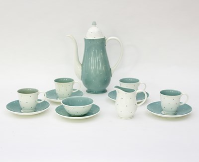 Lot 136 - A Susie Cooper part coffee service, of...