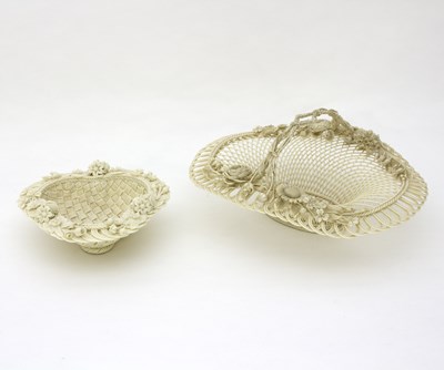 Lot 152 - Two pieces of Belleek, each with impressed mark