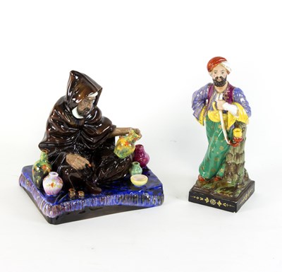 Lot 163 - A Royal Doulton porcelain model, The Potter...