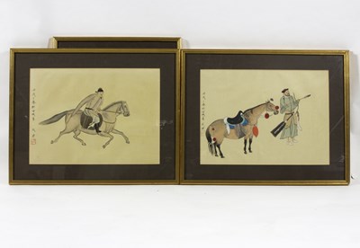 Lot 282 - 19th Century Chinese School/Four Studies of...