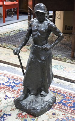 Lot 420 - Henri Louis Levasseur (1853-1934)/Figure of a...