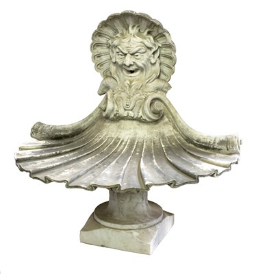 Lot 529 - An 18th Century Italian marble fountain,...