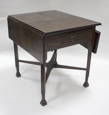 Lot 547 - A 19th Century mahogany two-flap table with...