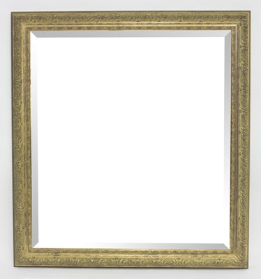 Lot 798 - A modern gilt framed mirror, the bevelled...