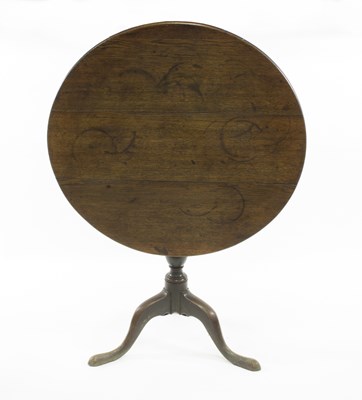 Lot 828 - Lot Withdrawn - A George III oak supper table...