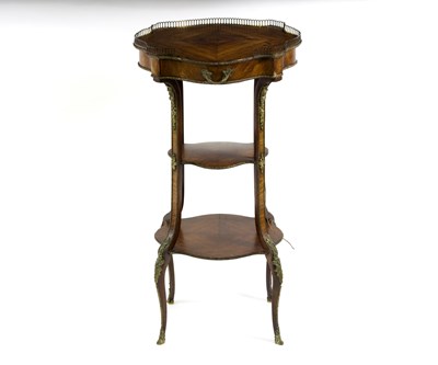 Lot 832 - A 19th Century French quarter-veneered...