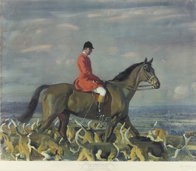 Lot 907 - Alfred Munnings (British 1878-1959)/Major J...