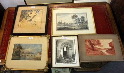 Lot 937 - 19th Century English School/Bridgnorth/dated...