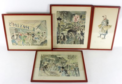 Lot 976 - Guy de Neyrac (1900-1950)/Maxim's, Rue Royale,...