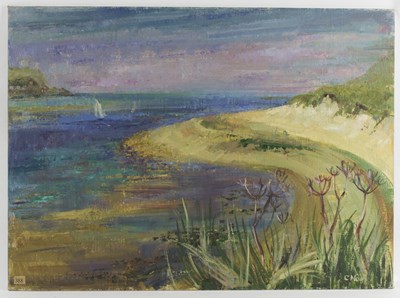 Lot 991 - Constance B Nash (British 1921-2015)/Coastal...