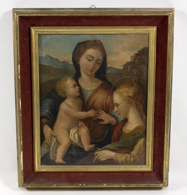 Lot 1036 - After Correggio/The Mystic Marriage of St...