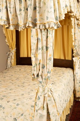 Lot 374 - An 18th Century four-poster bed