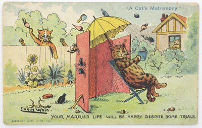 Lot 13 - A quantity of humorous postcards, including...