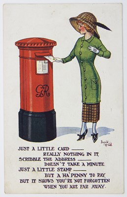 Lot 15 - A quantity of humorous postcards, including...