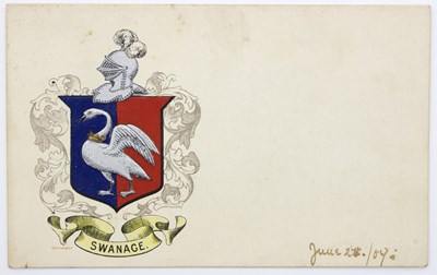 Lot 29 - A quantity of heraldic postcards, City, Town...