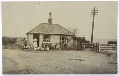 Lot 33 - A quantity of postcards, Gatehouses, Lodges...