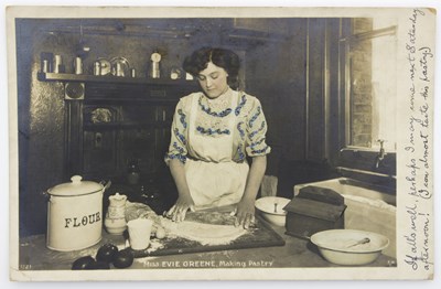 Lot 41 - A quantity of postcards, Houses and Interiors,...