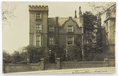 Lot 56 - A quantity of postcards, London Town Houses,...