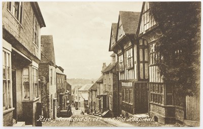 Lot 73 - A quantity of County Topographical postcards,...