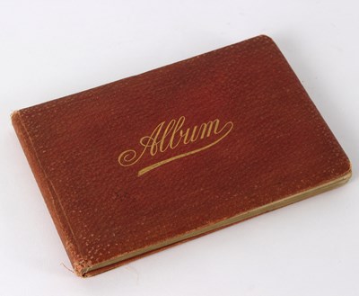 Lot 124 - A 1918 and later album of WWI sketches, poems...