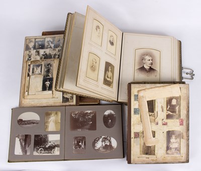 Lot 128 - A Victorian album of the Nottingham/Derby...