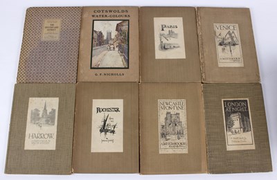 Lot 134 - A group of early 20th Century souvenir...