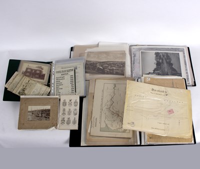 Lot 137 - An interesting collection of ephemera and...