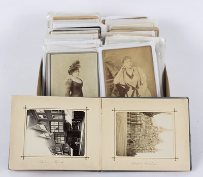 Lot 138 - A quantity of late 19th Century photographs,...