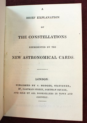 Lot 164 - Charles Hodges Astronomical Playing Cards,...