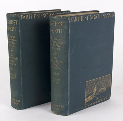 Lot 187 - Nansen (F) Farthest North, The Voyage &...