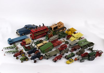 Lot 231 - Sundry Dinky Toys and other toys to include a...