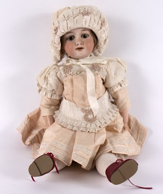 Lot 238 - An Armand Marseille bisque head doll with...