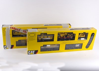 Lot 242 - A 'Cat' battery operated O gauge train set, boxed