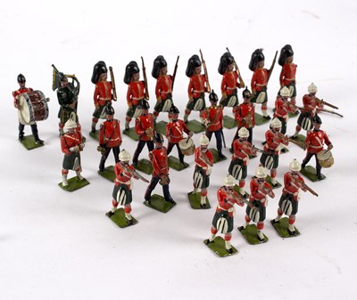 Lot 262 - A quantity of Britains painted lead figures to...