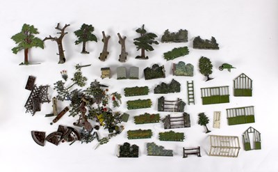 Lot 277 - A quantity of Britains garden items, including...