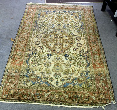 Lot 488 - An Eastern rug, 220cm x 141cm