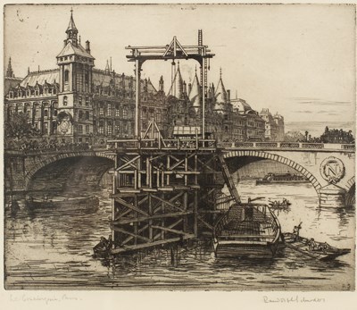 Lot 612 - Randolph Schwabe (1885-1948)/La Conciergerie,...