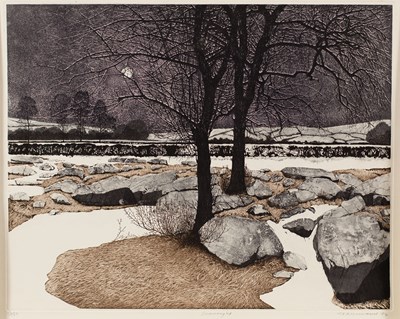 Lot 769 - Philip Greenwood (British, born 1943)/Snow...