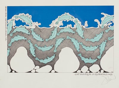 Lot 783 - Simon Drew (British, born 1952)/Hear No Fish,...