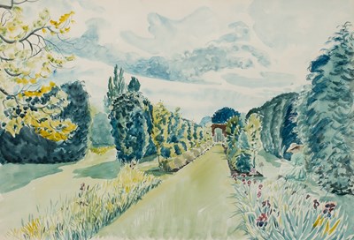 Lot 813 - Guy Malet RBA (British 1900-1973)/The Garden...