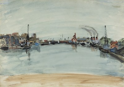 Lot 859 - Henri Hayden (Polish 1883-1970)/Port of...