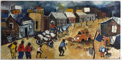 Lot 946 - Winston Saoli (South African 1950-1995)/Street...