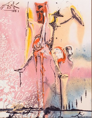 Lot 964 - Salvador Dali (Spanish 1904-1989)/Medieval...