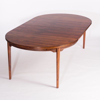 Lot 1027 - Lot Withdrawn - A Danish rosewood dining table,...