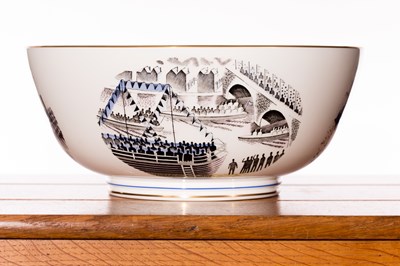 Lot 1070 - Eric Ravilious for Wedgwood, The Boat Race...