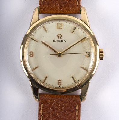 Lot 1104 - A gentleman's Omega automatic wristwatch, the...