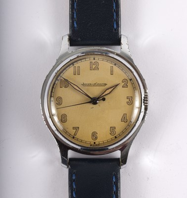 Lot 1108 - A gentleman's Jaeger-LeCoultre steel cased...