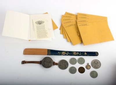 Lot 43 - A Special Constable helmet badge, a quantity...