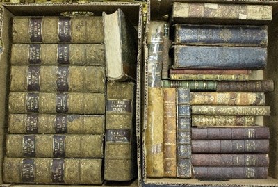 Lot 121 - Sundry leather bound books/Provenance: The...