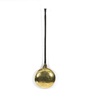 Lot 304 - A late 18th Century brass and iron handled...